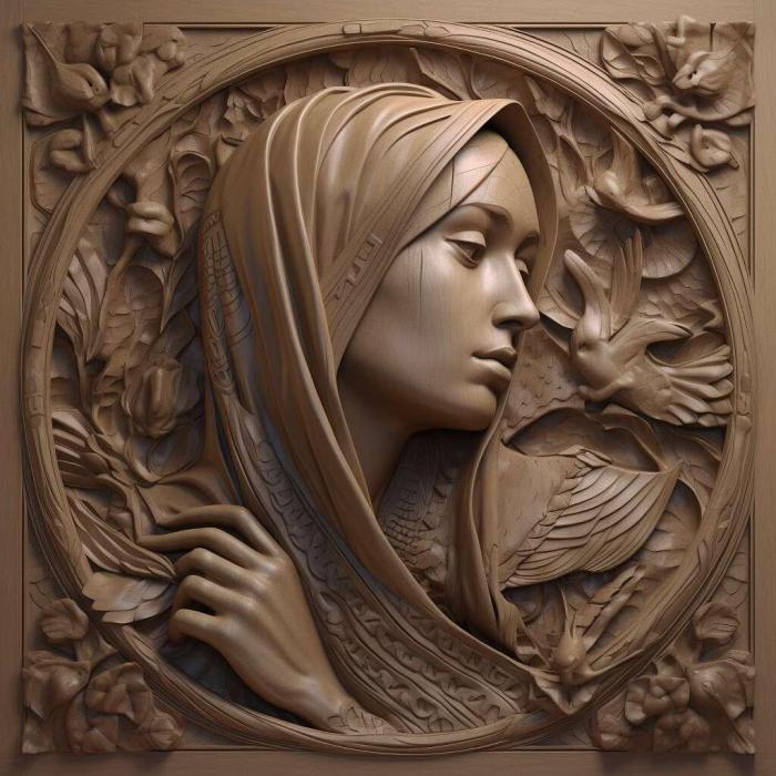 نموذج ثلاثي الأبعاد لآلة CNC 3D Art 